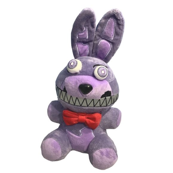 FNAF Bonnie Plush Five Nights At Freddy's Stuffed Animal 8" Purple Rabbit - Picture 2 of 7